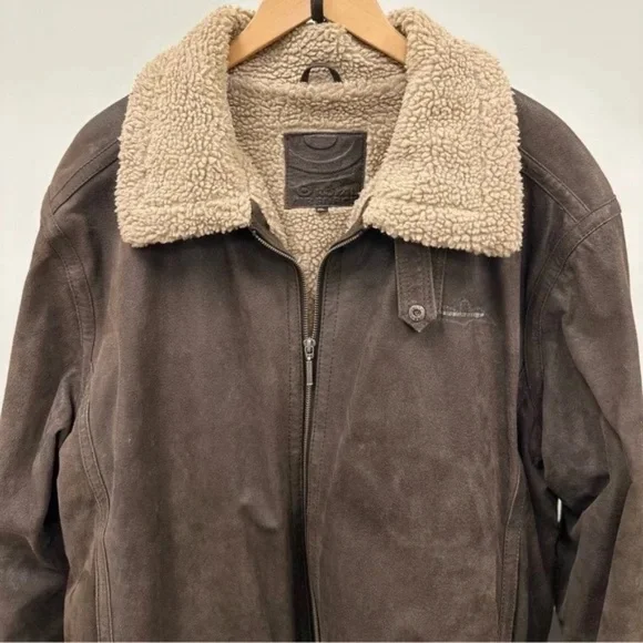 Royal Air Force XL men’s B3 style genuine leather, shearling jacket EUC - Picture 5 of 16
